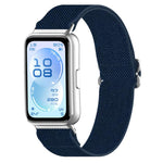 Cinturino per orologio xDfind in nylon intrecciato elasticizzato con fibbia scorrevole, For Huawei Band 11 Pro / 11