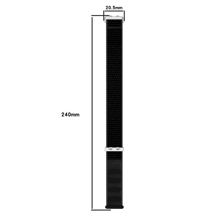 Cinturino per orologio xDfind in nylon intrecciato elasticizzato con fibbia scorrevole, For Huawei Band 11 Pro / 11