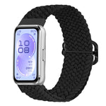 Cinturino per orologio xDfind regolabile in nylon intrecciato con fibbia scorrevole, For Huawei Band 11 Pro / 11