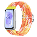 Cinturino per orologio xDfind regolabile in nylon intrecciato con fibbia scorrevole, For Huawei Band 11 Pro / 11