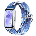 Cinturino per orologio xDfind regolabile in nylon intrecciato con fibbia scorrevole, For Huawei Band 11 Pro / 11