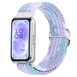 Cinturino per orologio xDfind regolabile in nylon intrecciato con fibbia scorrevole, For Huawei Band 11 Pro / 11