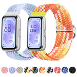 Cinturino per orologio xDfind regolabile in nylon intrecciato con fibbia scorrevole, For Huawei Band 11 Pro / 11