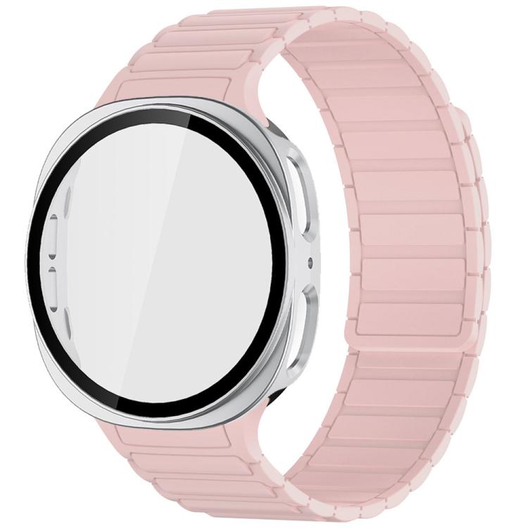 Cinturino magnetico in silicone Tri-Beads con custodia in PC integrata, For Samsung Galaxy Watch8 40mm