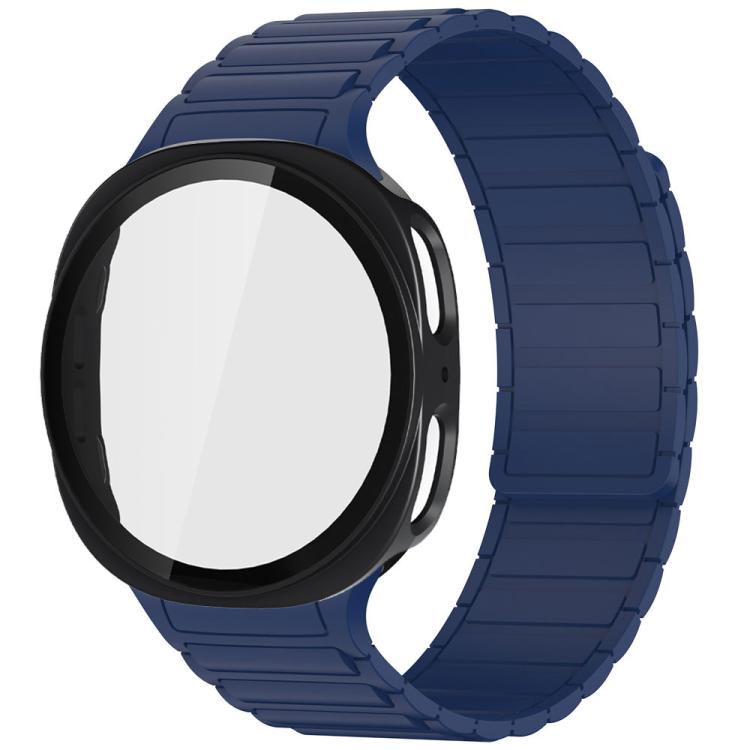 Cinturino magnetico in silicone Tri-Beads con custodia in PC integrata, For Samsung Galaxy Watch8 40mm