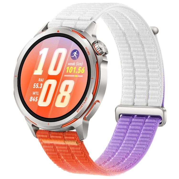 Cinturino per orologio xDfind a doppia sezione in nylon traspirante, 22mm