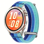 Cinturino per orologio xDfind a doppia sezione in nylon traspirante, 22mm