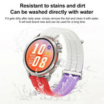 Cinturino per orologio xDfind a doppia sezione in nylon traspirante, 18mm, 20mm