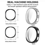 Cinturino per orologio in acciaio inossidabile con tre perline e custodia in TPU, For Samsung Galaxy Watch8 Classic 46mm, For Samsung Galaxy Watch8 44mm, For Samsung Galaxy Watch8 40mm