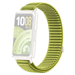 Cinturino per orologio xDfind in nylon intrecciato con chiusura a strappo e interfaccia metallica., For Huawei Band 11 Pro / 11