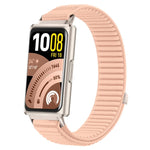 Cinturino per orologio xDfind in nylon intrecciato con chiusura a strappo e interfaccia metallica., For Huawei Band 11 Pro / 11