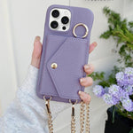 Portafoglio a tracolla con specchietto e custodia posteriore per telefono in ecopelle effetto litchi., For iPhone 16 Pro Max, For iPhone 16 Pro, For iPhone 16 Plus, For iPhone 16