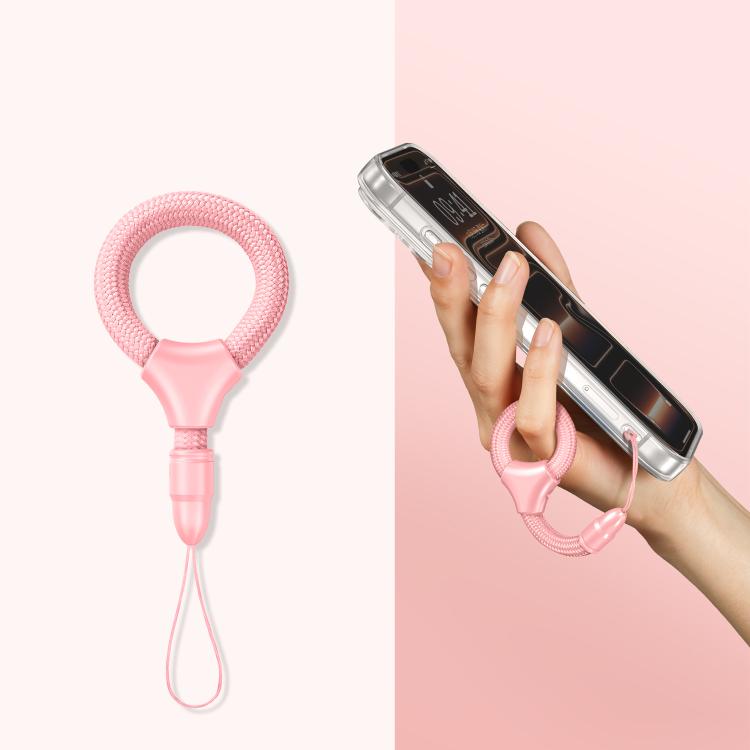 Mini cordino per cellulare con anello da dito autobloccante