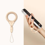 Mini cordino per cellulare con anello da dito autobloccante