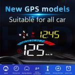 M16 Car HUD Head-up Display Misuratore di velocità GPS Velocità / tensione, M16