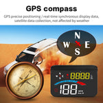 M16 Car HUD Head-up Display Misuratore di velocità GPS Velocità / tensione, M16
