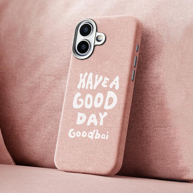 Bellissima custodia magnetica per telefono con texture denim a copertura totale., For iPhone 17 Pro Max, For iPhone 17 Pro, For iPhone 17, For iPhone 16 Pro Max