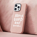 Bellissima custodia magnetica per telefono con texture denim a copertura totale., For iPhone 16 Pro, For iPhone 16 Plus, For iPhone 16, For iPhone 15 Pro Max