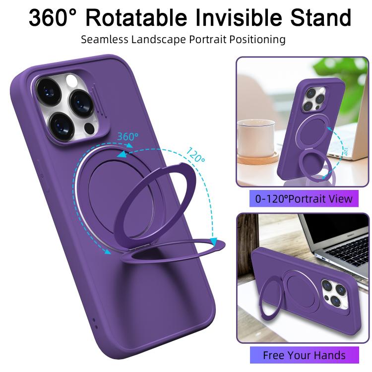 Custodia magnetica per telefono con anello girevole a 360 gradi della serie Dark Star., For iPhone 16 Pro Max, For iPhone 16 Pro, For iPhone 16 Plus