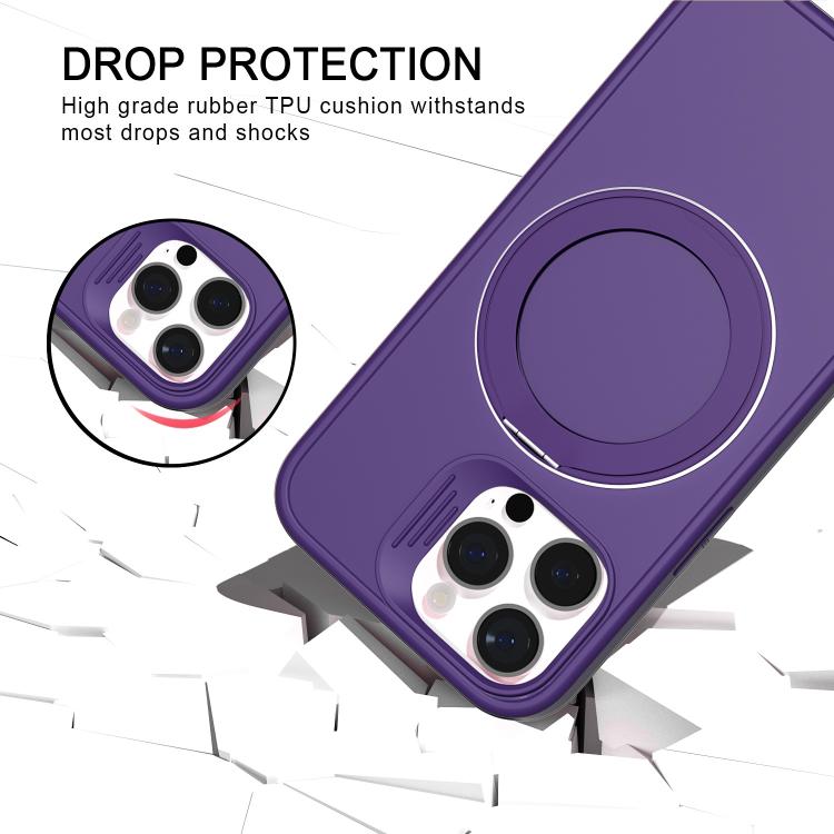 Custodia magnetica per telefono con anello girevole a 360 gradi della serie Dark Star., For iPhone 16 Pro Max, For iPhone 16 Pro, For iPhone 16 Plus