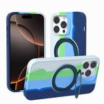 Custodia magnetica per telefono con anello girevole a 360 gradi della serie Dark Star., For iPhone 16 Pro Max, For iPhone 16 Pro, For iPhone 16 Plus