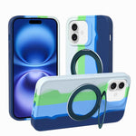 Custodia magnetica per telefono con anello girevole a 360 gradi della serie Dark Star., For iPhone 16, For iPhone 15 Pro Max, For iPhone 14