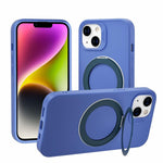 Custodia magnetica per telefono con anello girevole a 360 gradi della serie Dark Star., For iPhone 16, For iPhone 15 Pro Max, For iPhone 14