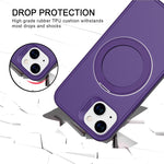 Custodia magnetica per telefono con anello girevole a 360 gradi della serie Dark Star., For iPhone 13, For iPhone 11
