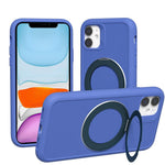 Custodia magnetica per telefono con anello girevole a 360 gradi della serie Dark Star., For iPhone 13, For iPhone 11