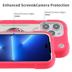 Custodia per telefono ibrida in silicone PC con doppio anello di supporto girevole a 360 gradi., For iPhone 12 Pro, For iPhone 12 mini