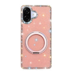 Custodia per telefono Diamond IMD con supporto magnetico in metallo e rotazione a 360°., For Samsung Galaxy A07 4G / 5G, For Samsung Galaxy A17 5G
