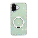 Custodia per telefono Diamond IMD con supporto magnetico in metallo e rotazione a 360°., For Samsung Galaxy A07 4G / 5G, For Samsung Galaxy A17 5G