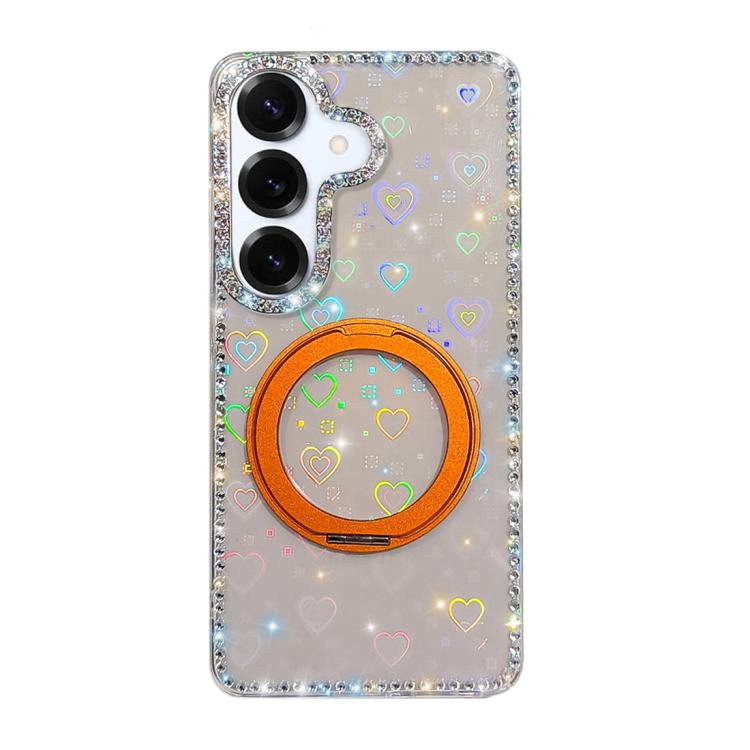 Custodia per telefono Diamond IMD con supporto magnetico in metallo e rotazione a 360°., For Samsung Galaxy A36 5G, For Samsung Galaxy A16 5G