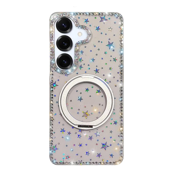 Custodia per telefono Diamond IMD con supporto magnetico in metallo e rotazione a 360°., For Samsung Galaxy A35 5G