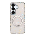 Custodia per telefono Diamond IMD con supporto magnetico in metallo e rotazione a 360°., For Samsung Galaxy A35 5G