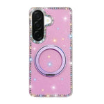 Custodia per telefono Diamond IMD con supporto magnetico in metallo e rotazione a 360°., For Samsung Galaxy A57 5G, For Samsung Galaxy A37 5G