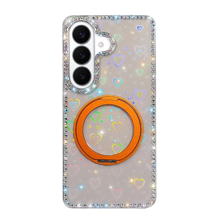 Custodia per telefono Diamond IMD con supporto magnetico in metallo e rotazione a 360°., For Samsung Galaxy S26+ 5G, For Samsung Galaxy S26 Ultra 5G