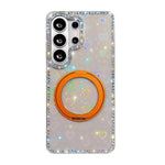 Custodia per telefono Diamond IMD con supporto magnetico in metallo e rotazione a 360°., For Samsung Galaxy S26+ 5G, For Samsung Galaxy S26 Ultra 5G
