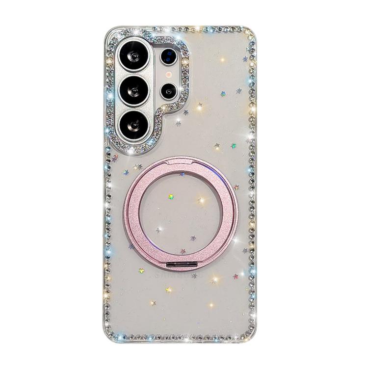 Custodia per telefono Diamond IMD con supporto magnetico in metallo e rotazione a 360°., For Samsung Galaxy S26+ 5G, For Samsung Galaxy S26 Ultra 5G
