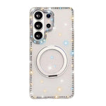 Custodia per telefono Diamond IMD con supporto magnetico in metallo e rotazione a 360°., For Samsung Galaxy S26+ 5G, For Samsung Galaxy S26 Ultra 5G