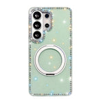 Custodia per telefono Diamond IMD con supporto magnetico in metallo e rotazione a 360°., For Samsung Galaxy S26+ 5G, For Samsung Galaxy S26 Ultra 5G