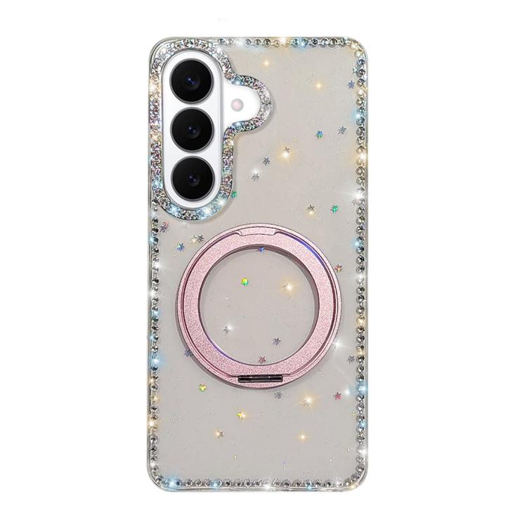 Custodia per telefono Diamond IMD con supporto magnetico in metallo e rotazione a 360°., For Samsung Galaxy S26 5G, For Samsung Galaxy S25 FE 5G