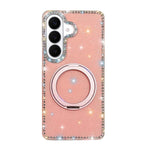 Custodia per telefono Diamond IMD con supporto magnetico in metallo e rotazione a 360°., For Samsung Galaxy S26 5G, For Samsung Galaxy S25 FE 5G