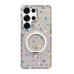 Custodia per telefono Diamond IMD con supporto magnetico in metallo e rotazione a 360°., For Samsung Galaxy S25 Ultra 5G, For Samsung Galaxy S24 FE 5G