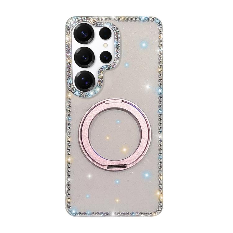 Custodia per telefono Diamond IMD con supporto magnetico in metallo e rotazione a 360°., For Samsung Galaxy S24 5G, For Samsung Galaxy S23 Ultra 5G