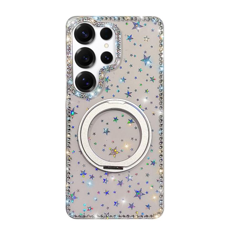 Custodia per telefono Diamond IMD con supporto magnetico in metallo e rotazione a 360°., For Samsung Galaxy S24 5G, For Samsung Galaxy S23 Ultra 5G