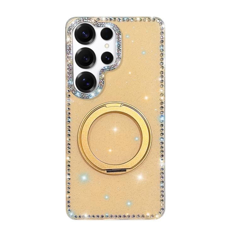 Custodia per telefono Diamond IMD con supporto magnetico in metallo e rotazione a 360°., For Samsung Galaxy S24 5G, For Samsung Galaxy S23 Ultra 5G