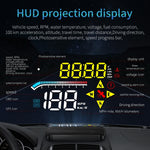 Strumento diagnostico OBD2 per auto HUD Head-up Display M17 per misuratore di velocità GPS, M17
