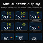 Strumento diagnostico OBD2 per auto HUD Head-up Display M17 per misuratore di velocità GPS, M17