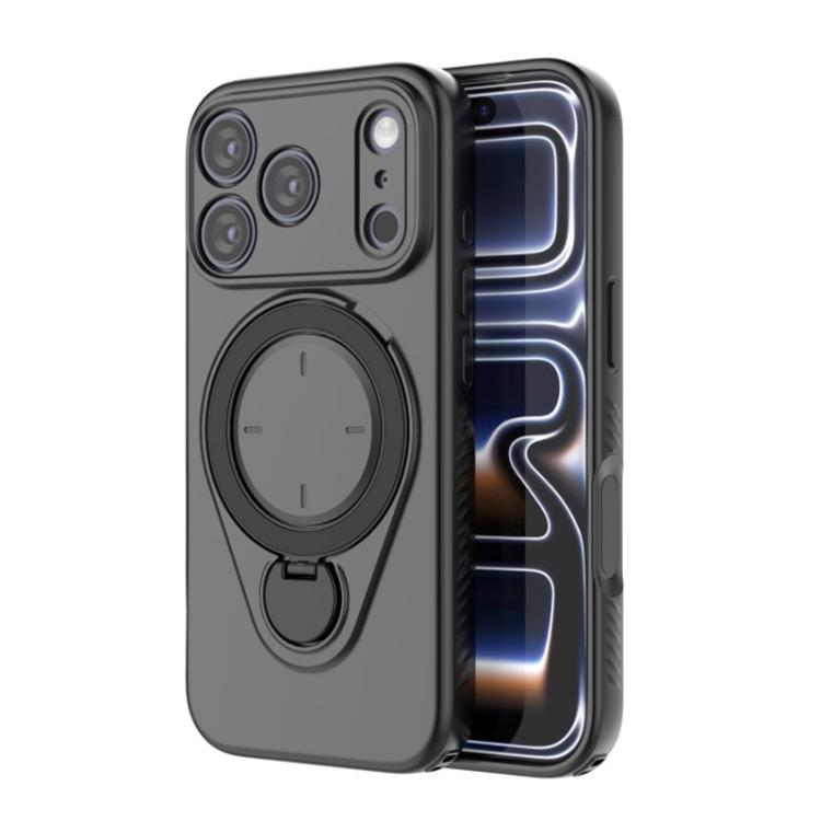 Custodia per telefono WANLONFENG con anello di supporto e protezione per lo schermo., For iPhone 17 Pro Max, For iPhone 17 Pro, For iPhone 17, For iPhone Air